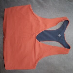 Prana Reversible Orange and Blue Tank Top